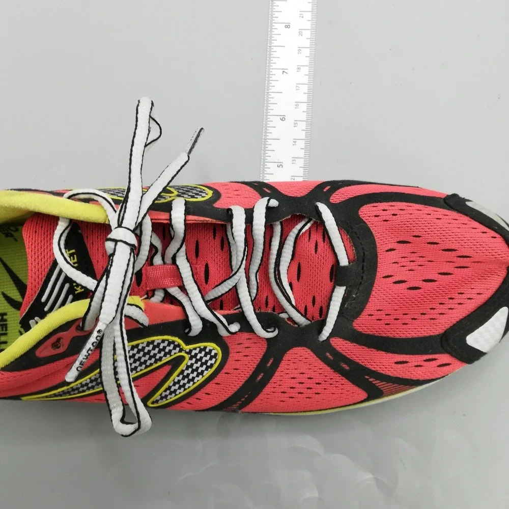 Newton‎ Shoes Mens Sneaker Kismet Running Orange Black Yellow Pop 2 Active 10.5